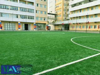 Thi công Sân Bóng Vũ Thạnh - Giảng Võ - Hà Nội