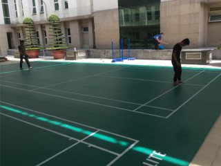 Sân cầu lông Bộ tài nguyên môi trường