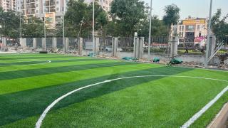 Sân bóng trường cấp 1 Trần Phú Hoàng Mai - Hà Nội